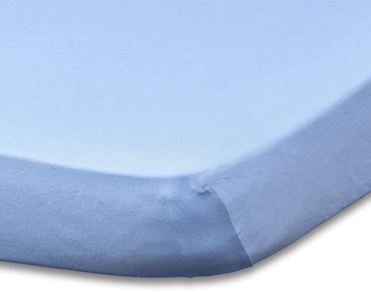 Jersey junior stræklagen - lyseblå - børnestørrelse - 100 % bomuld