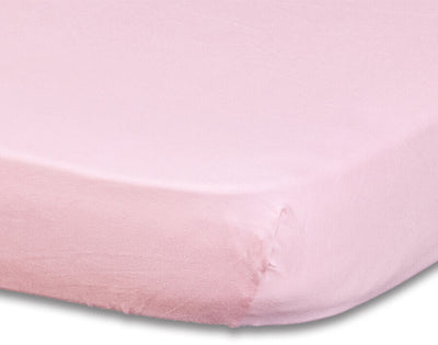 Jersey junior stræklagen - pink - børnestørrelse - 100 % bomuld - detalje